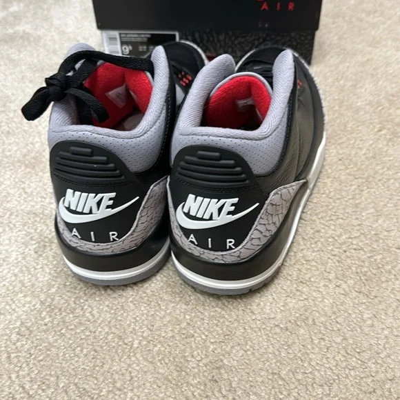 Jordan Retro 3 Reimagined Black Cement - Picture 5 of 8